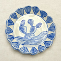 Handmade Prickly Pear Tapas Plates (Set of Four) - Desert Native Collection