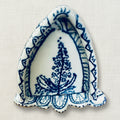 Handmade Ceramic Nicho - Yucca Flower