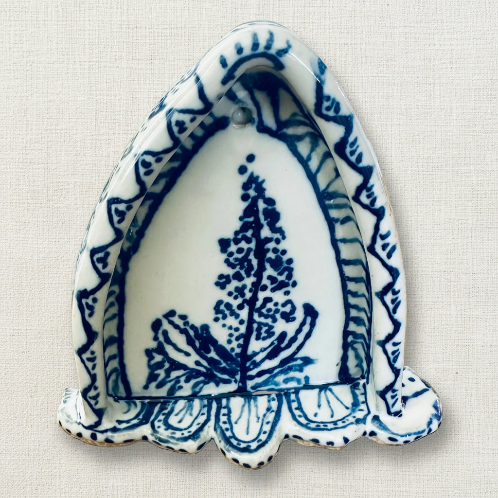 Handmade Ceramic Nicho - Yucca Flower