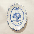 Joshua Tree Platter - Handmade Stoneware Serving Dish- Desert Natives Collection- 9"x12"