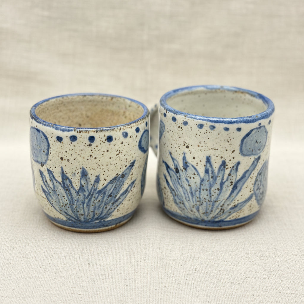 Handmade Ceramic Mug Set of Two - Desert Natives Collection