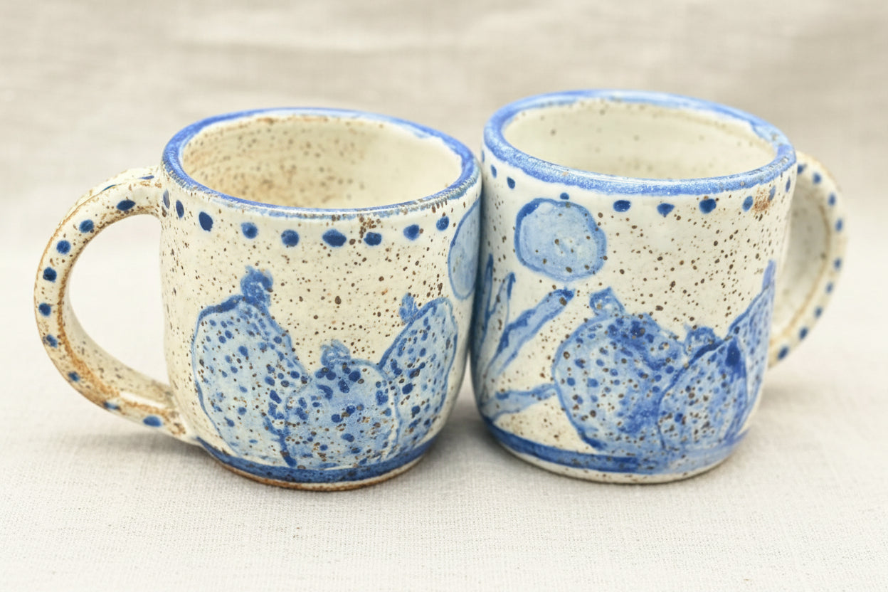 Handmade Ceramic Mug Set of Two - Desert Natives Collection